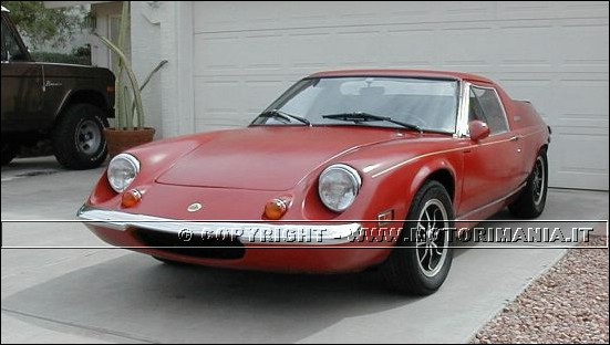 Lotus Europa Interior. Lotus Europa